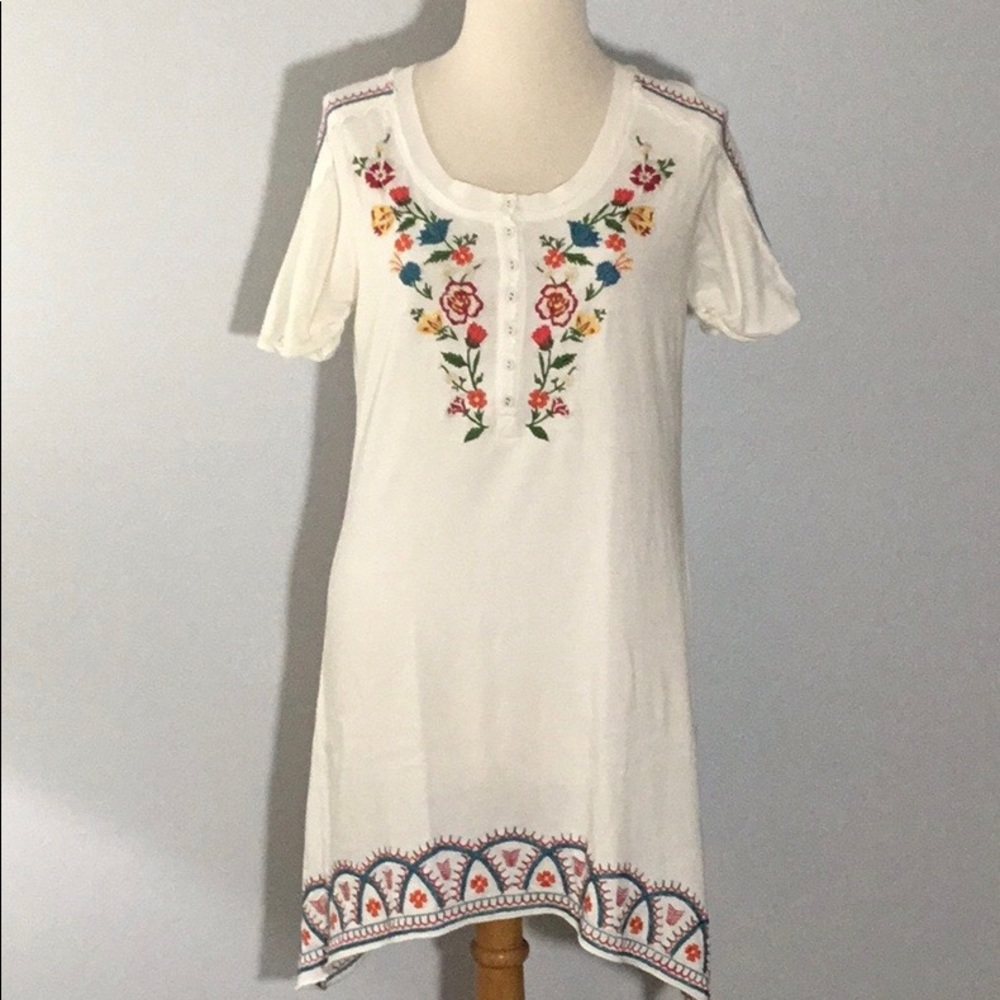 NWT Johnny Was Erika Henley Swing Tunic, sz S